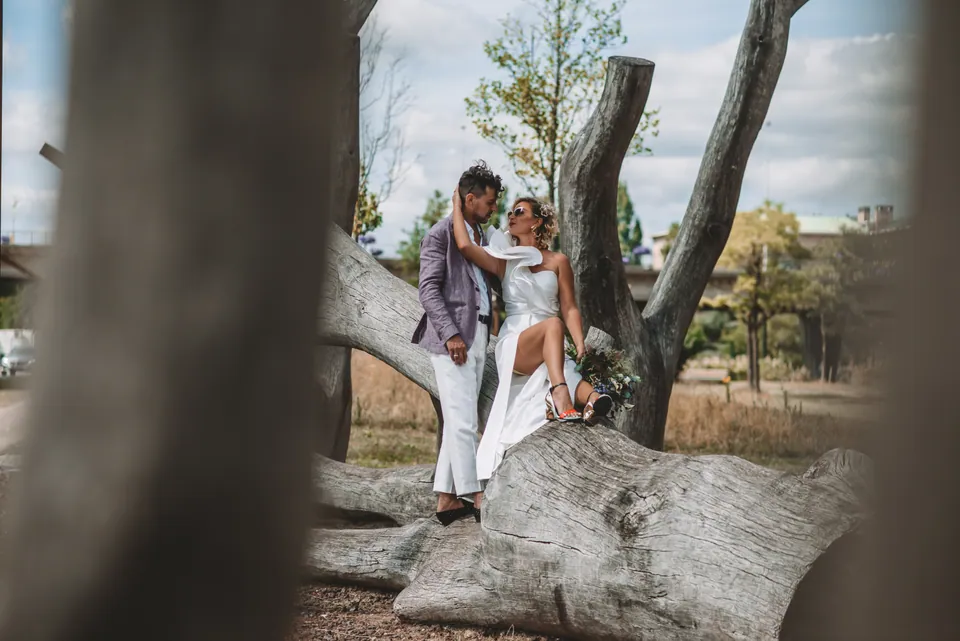 Zanne & Younes, huwelijk door The Visual Journeys