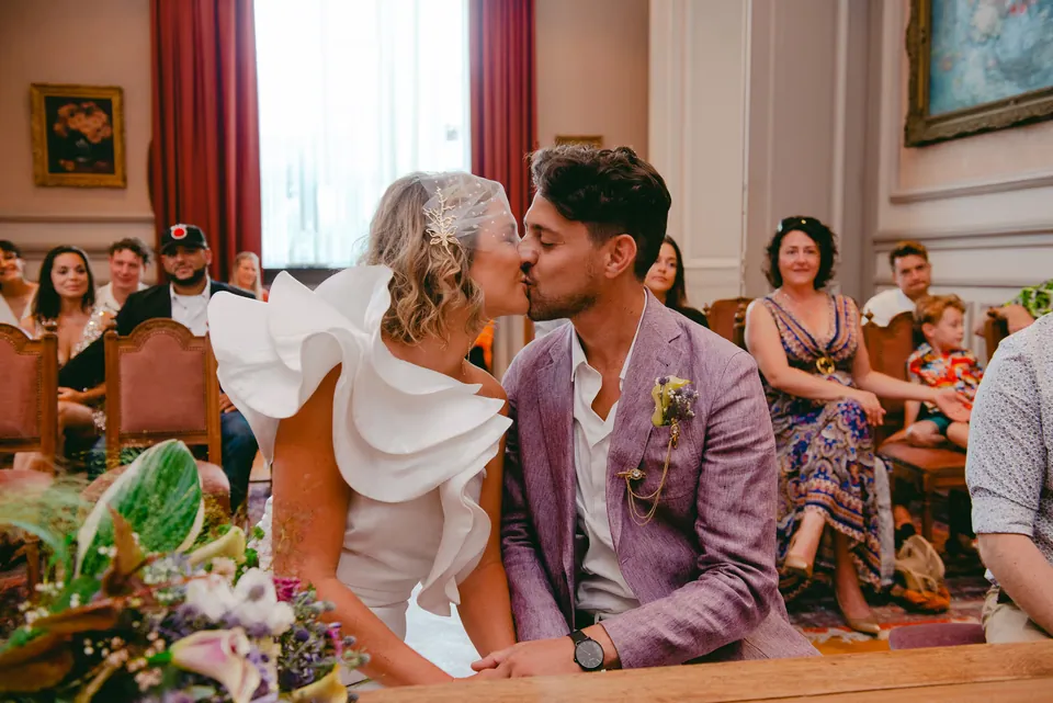 Zanne & Younes, huwelijk door The Visual Journeys
